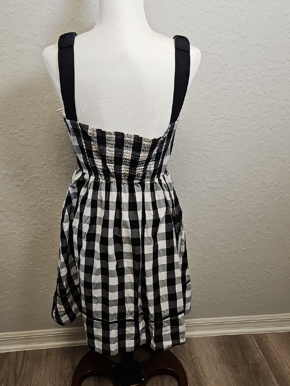 Kate Spade New York Broome Street Gingham Dress 100% Cotton Size 6 - Picture 5 of 13